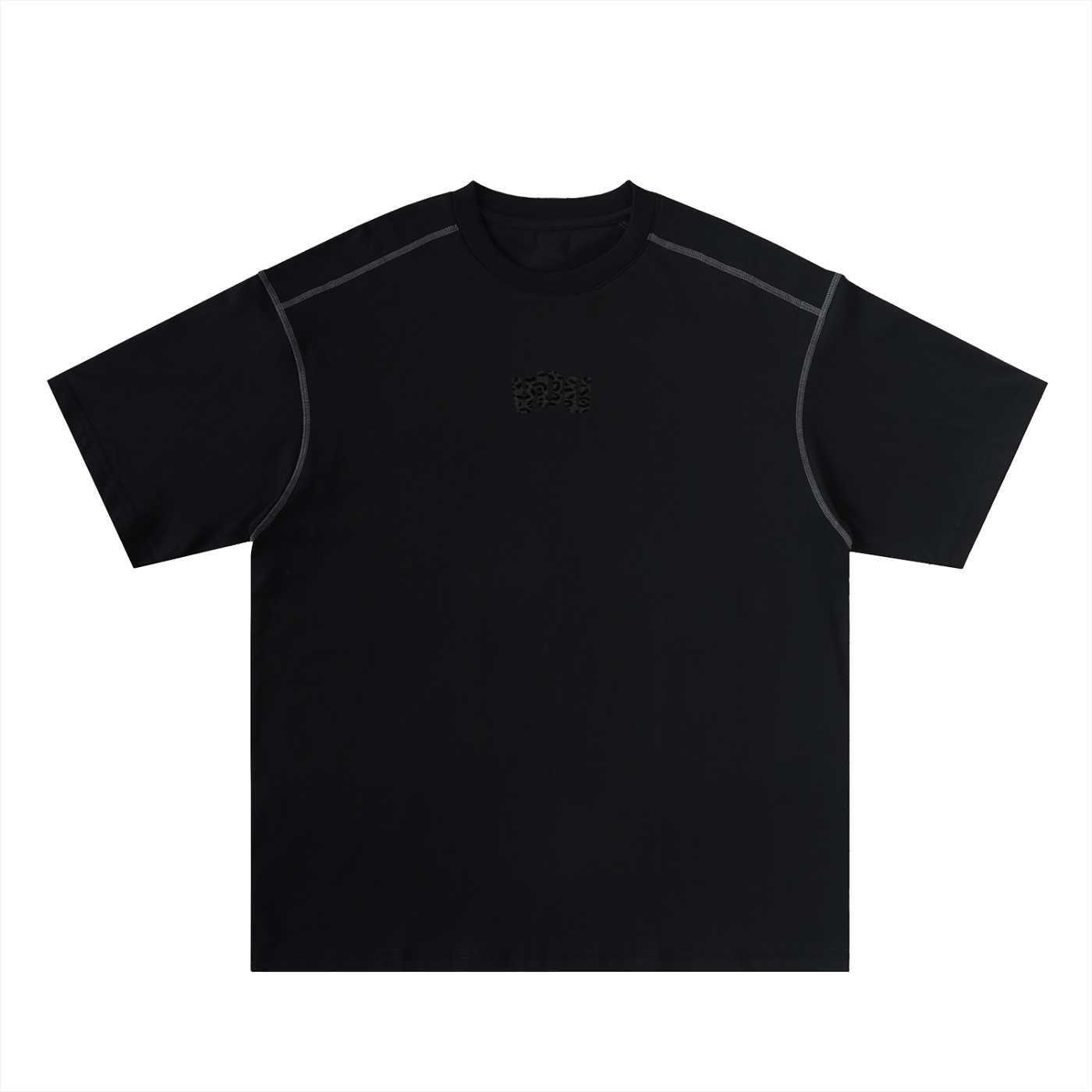 VDU Oversized Stitched Cotton Tee